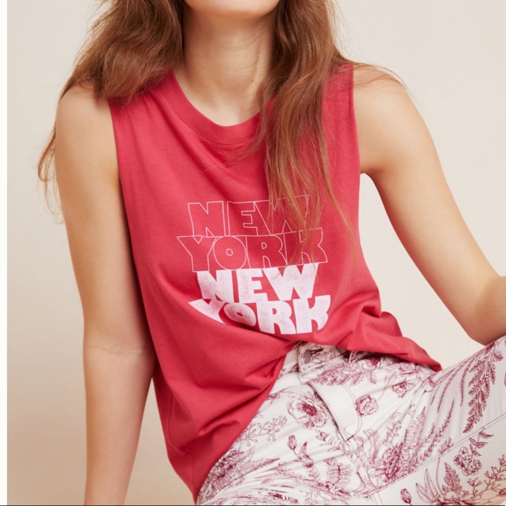 Anthropologie New York Tank